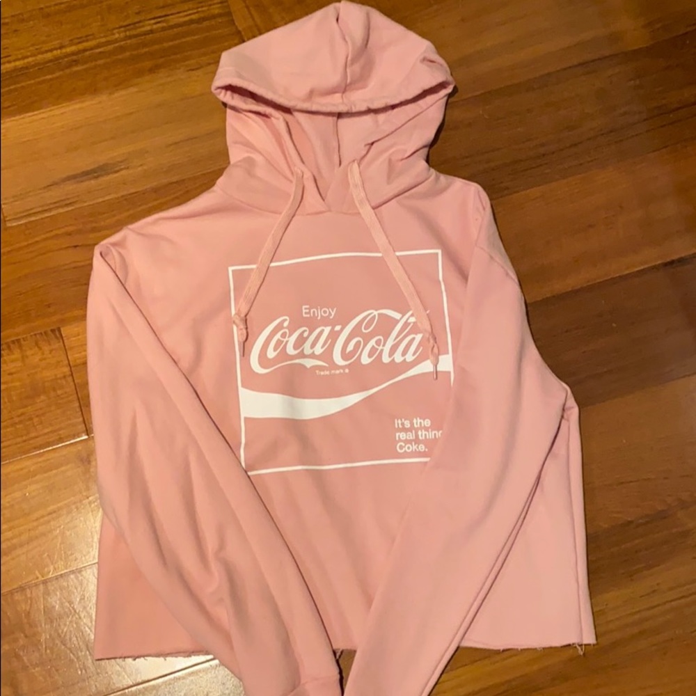 Cropped ‘Coca- Cola’ Hoodie